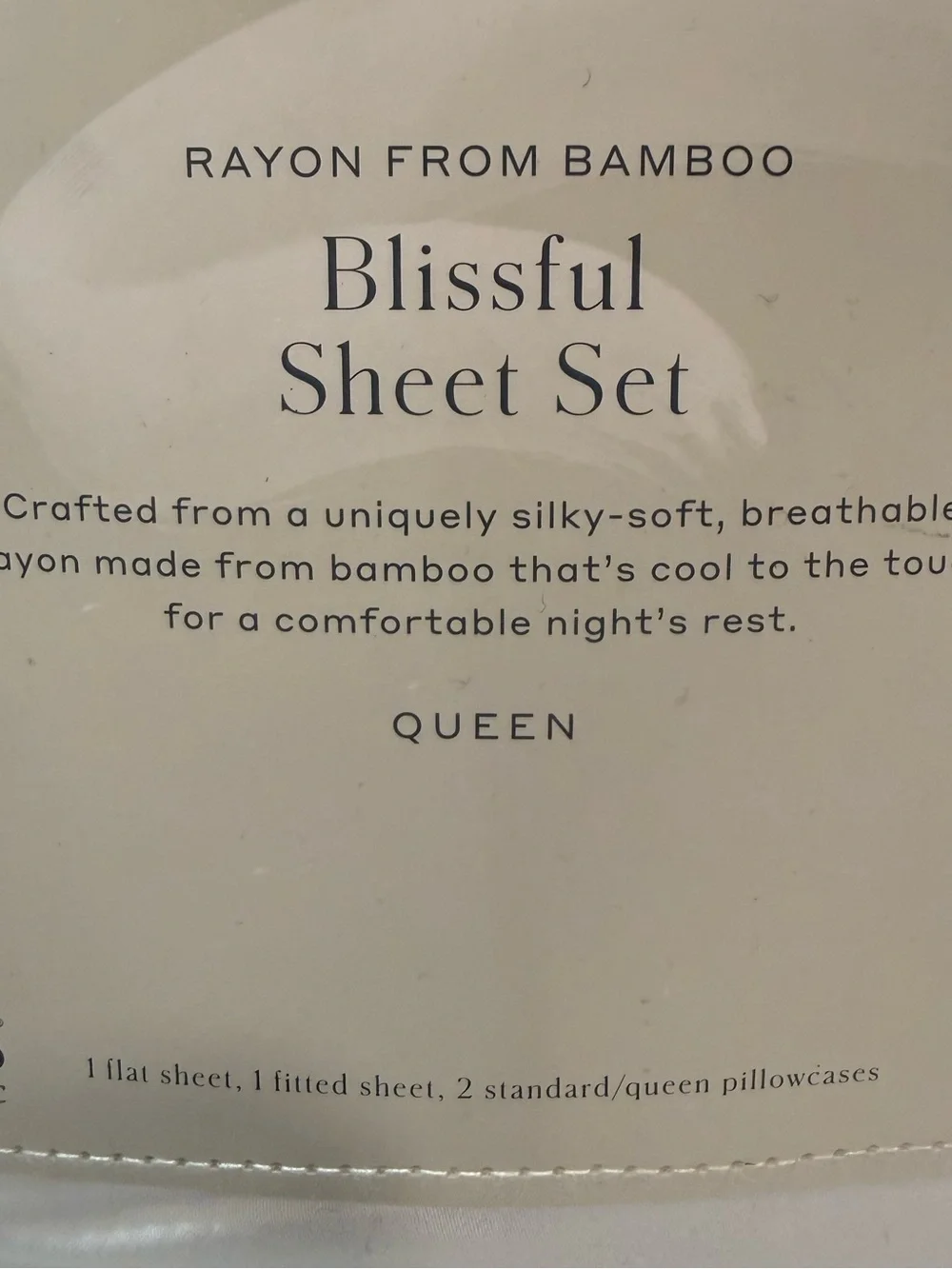 Casaluna White Blissful Sheet Set - Queen